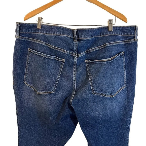 Old Navy Rockstar Jeans Mid Rise Super Skinny Plus Size 24 Stretch Cotton Denim - Picture 5 of 6